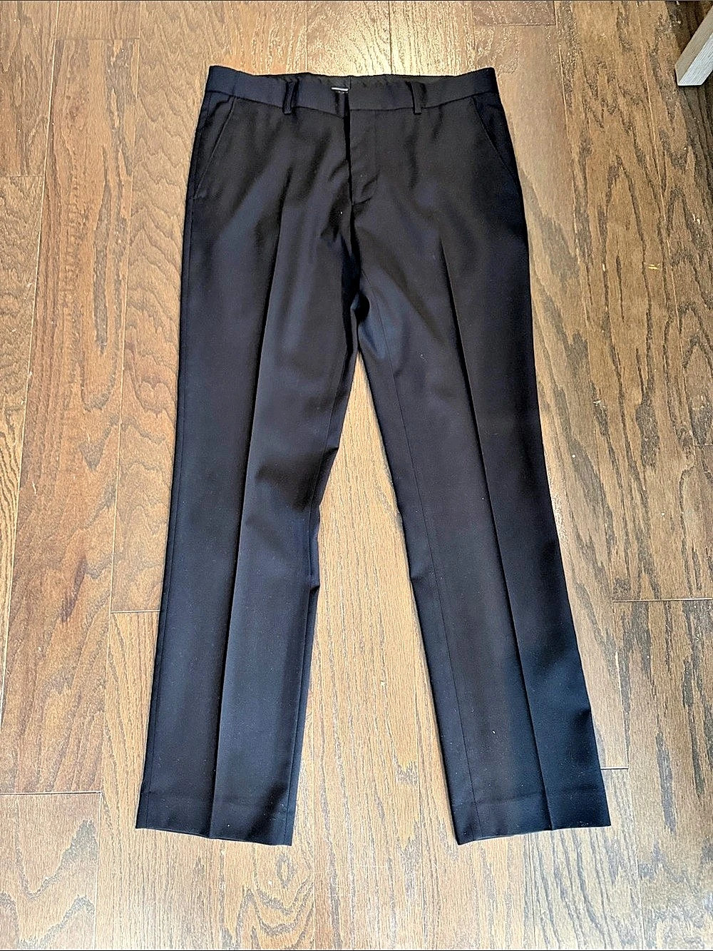 Topman Black Straight dress Pants